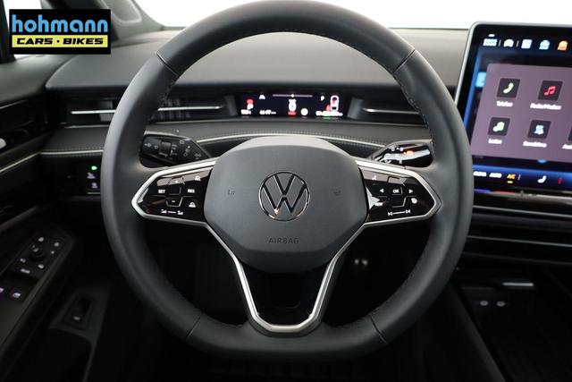 Volkswagen ID.7 Pro 210 kW Tourer Black, AHK, HuD, IQ.Light, IQ.Drive, AreaView, Side, Winter, 19-Zoll 