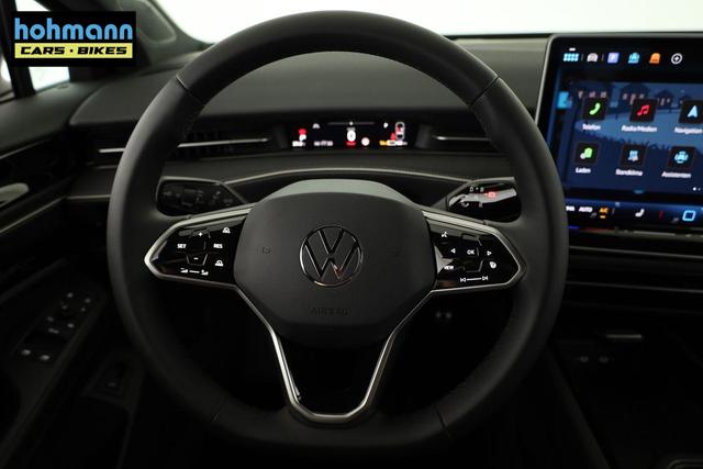 Volkswagen ID.7 Pro 210 kW Black, AHK, HuD, IQ.Light, IQ.Drive, AreaView, Side, Winter, 19-Zoll 