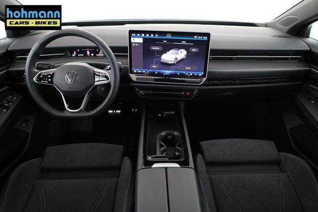 Volkswagen ID.7 Pro 210 kW Tourer Black, AHK, HuD, IQ.Light, IQ.Drive, AreaView, Side, Winter, 20-Zoll 