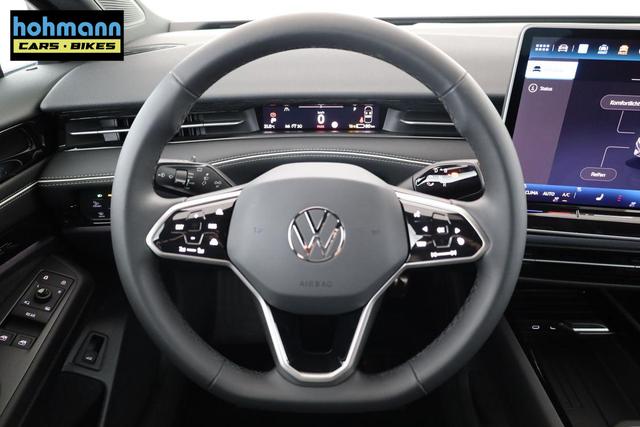 Volkswagen ID.7 Pro 210 kW Tourer Black, AHK, HuD, IQ.Light, IQ.Drive, AreaView, Side, Winter, 20-Zoll 