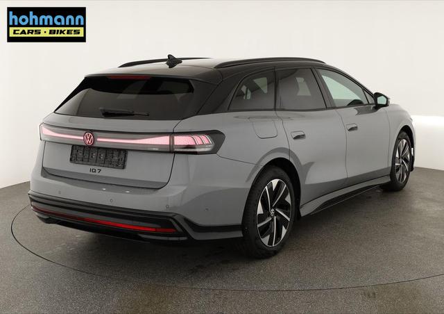 Volkswagen ID.7 Pro 210 kW Tourer Black, AHK, HuD, IQ.Light, IQ.Drive, AreaView, Side, Winter, 19-Zoll 