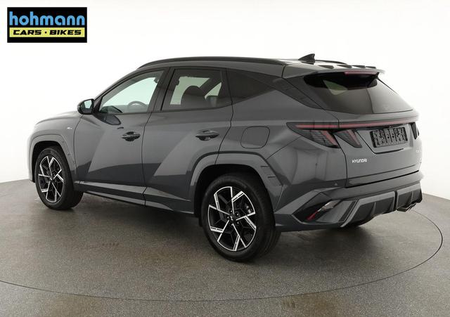 Hyundai TUCSON 1.6 T-GDI DCT 4WD N-LINE, AHK, el. Klappe, Teilleder, Navi, Kamera, ACC 