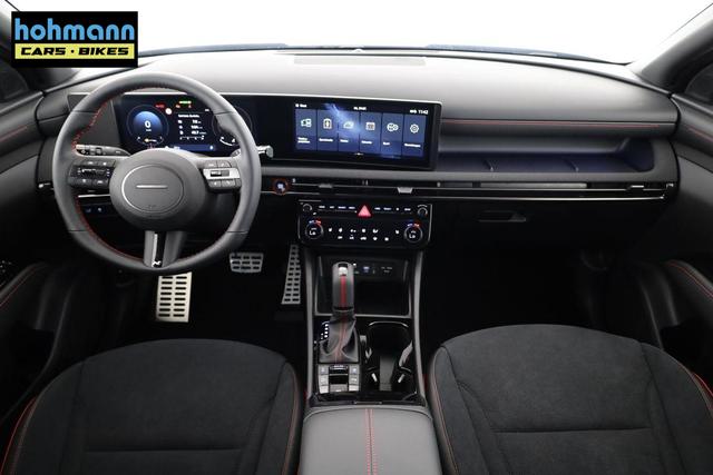 Hyundai TUCSON 1.6 T-GDI DCT 4WD N-LINE, AHK, el. Klappe, Teilleder, Navi, Kamera, ACC 