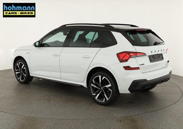 Skoda Kamiq Monte Carlo 1.0 TSI DSG Carlo, Pano, AHK, Navi, Matrix, el.Klappe, 18-Zoll, 5 J.-Garantie 