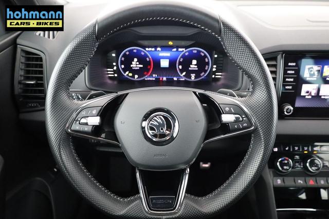 Skoda Karoq Sportline 1.5 TSI DSG Sportline, AHK, Navi, el. Klappe, ACC, Kamera, 19-Zoll 