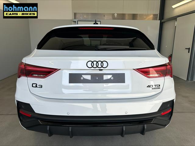 Audi Q3 Sportback S line 40 TDI quattro AHK+360&deg;+Matrix+Black+Alu20+GV5+DCC+Navi+ACC 
