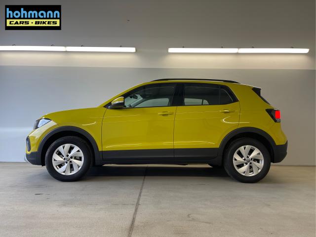 Volkswagen / T-Cross / Gelb / / / 95PS PDC vo+hi+Sitzheizung+App+Side+Travel+Stau+ACC+Klima