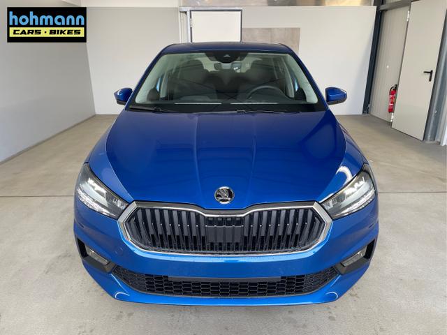 Skoda / Fabia / Blau / / / 95PS Sitzheizung+Lenkradheizung+App-Connect+GRA+GVL+ParkPilot