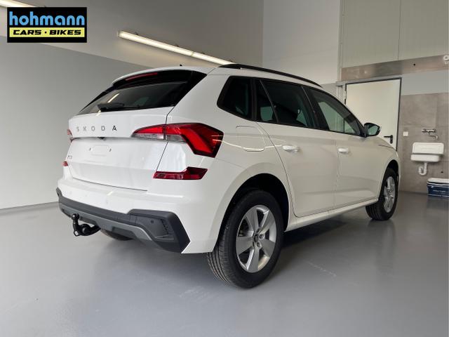 Skoda / KAMIQ / Wei&szlig; / / / 115PS DSG AHK+Kamera+Kessy+PDC+Winterpaket+Alu16+GVL