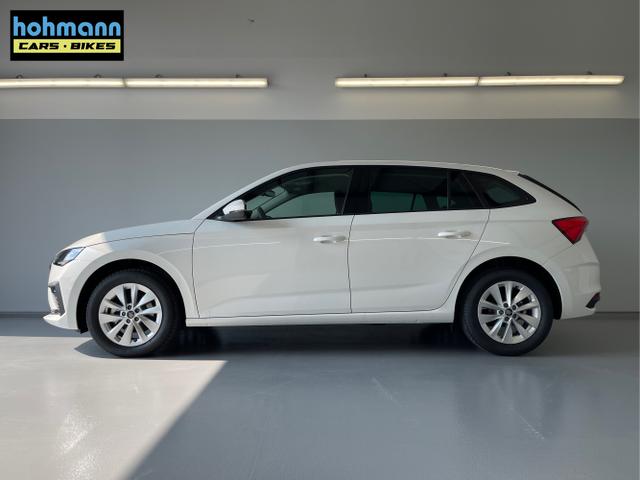 Skoda / Scala / Wei&szlig; / / / 115PS DSG GV5+AHK+Kamera+Kessy+PDC+Sitzheiz+Alu16+Climatronic