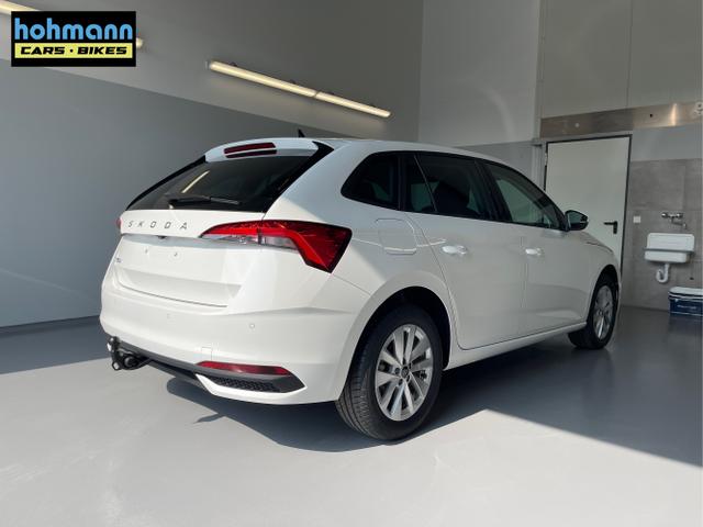 Skoda / Scala / Wei&szlig; / / / 115PS DSG GV5+AHK+Kamera+Kessy+PDC+Sitzheiz+Alu16+Climatronic