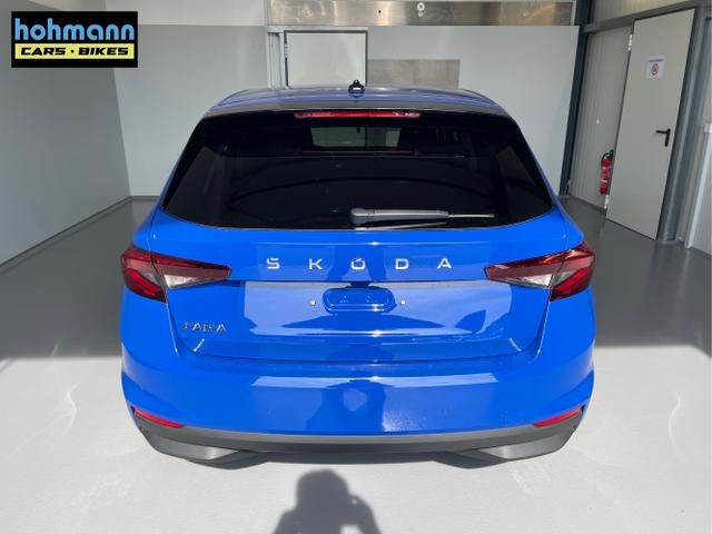 Skoda / Fabia / Blau / / / 115PS Sitzheizung+Sunset+5 Jahre Garantie+Lane Assist