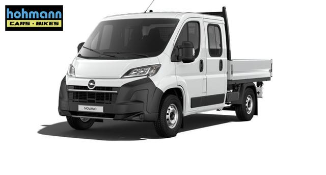 Opel Movano Pritschenwagen Doppelkabine L3 3.5t verstärkt 2.2 BlueHDi 140 6- 