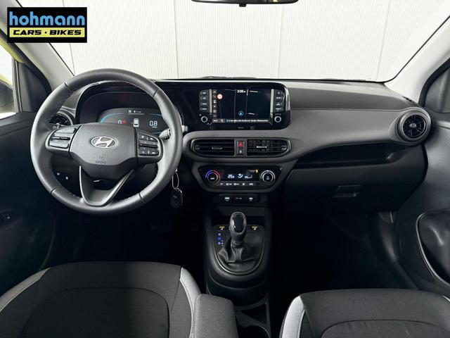Hyundai i10 Premium 1.2 GDI Automatik / Sitz + Lenkradheizung Navi Klimaautomatik Alu 15'' 