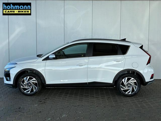 Hyundai BAYON Premium 1.2 MPI / Navi Sitz + Lenkradheizung R&uuml;ckfahrkamera Tempomat Klimaautomatik Alu 16" 