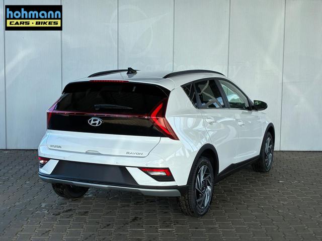 Hyundai BAYON Premium 1.2 MPI / Navi Sitz + Lenkradheizung R&uuml;ckfahrkamera Tempomat Klimaautomatik Alu 16" 