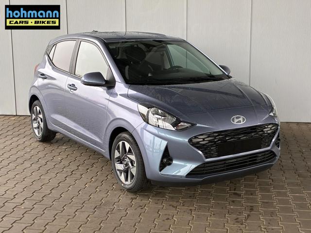 Hyundai i10 Advance 1.2 GDI Automatik / Rückfahrkamera Sitz + Lenkradheizung Navi Alu 15" 