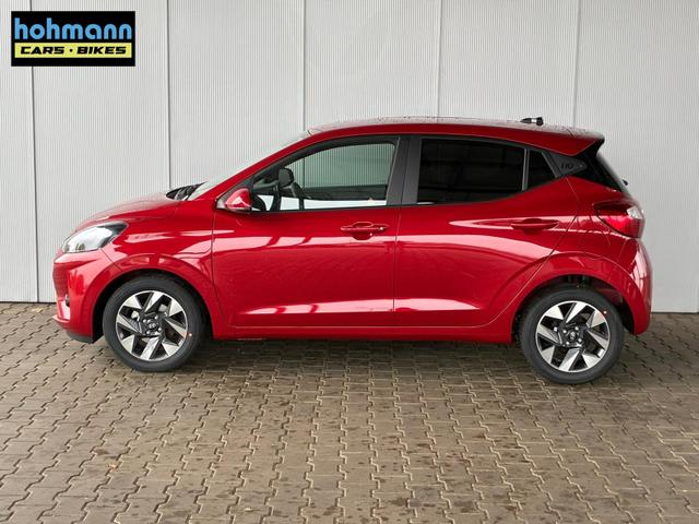Hyundai i10 Advance 1.2 GDI Automatik / Rückfahrkamera Sitz + Lenkradheizung Navi Alu 15" 