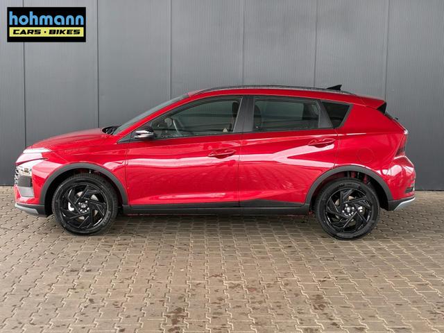 Hyundai BAYON Blackline 1.0 T-GDI 6MT / LED Sitz + Lenkradheizung Navi Tempomat Alu 16" 