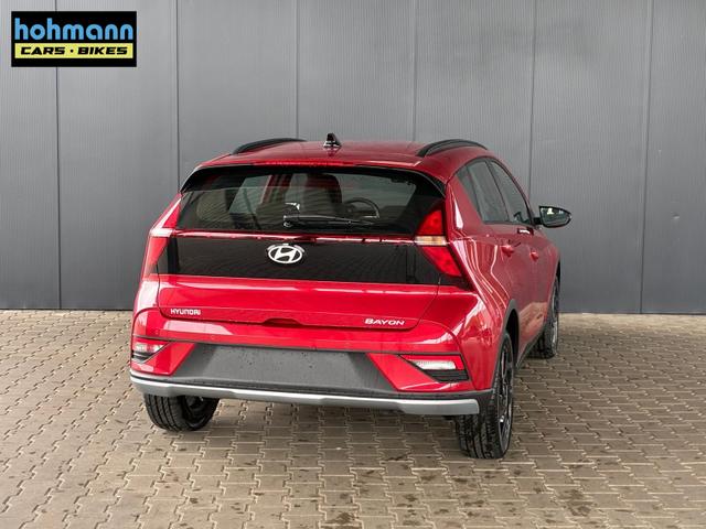 Hyundai BAYON Blackline 1.0 T-GDI 6MT / LED Sitz + Lenkradheizung Navi Tempomat Alu 16" 