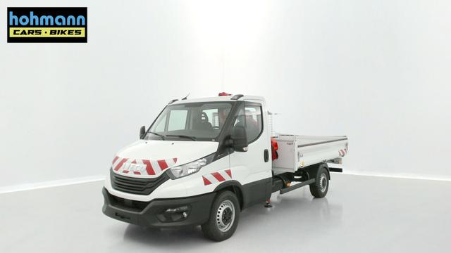 Iveco Daily 35S14H 3750 Benne Alu JPM + Grue PK 2900 