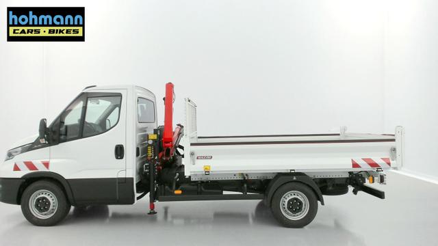 Iveco Daily 35S14H 3750 Benne Alu JPM + Grue PK 2900 