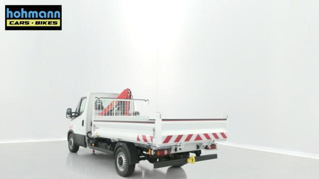 Iveco Daily 35S14H 3750 Benne Alu JPM + Grue PK 2900 