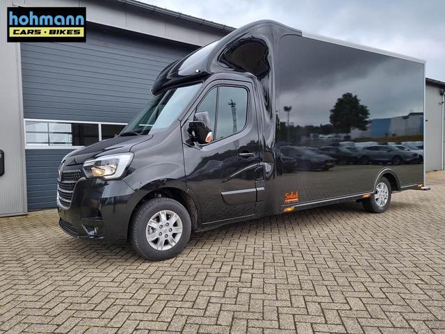 Renault Master Kastenwagen Kofferaufbau 2.3 dCi 165PS 3,5t 3-Sitzer Klima Navi Rückf.Kamera Hecktüren 270° Innenraumverkleidung Laderaum 4100x2120 