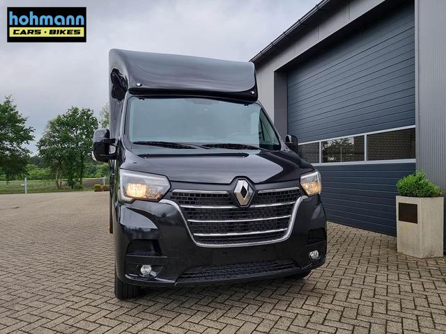 Renault Master Kastenwagen Kofferaufbau 2.3 dCi 165PS 3,5t 3-Sitzer Klima Navi Rückf.Kamera Hecktüren 270° Innenraumverkleidung Laderaum 4100x2120 
