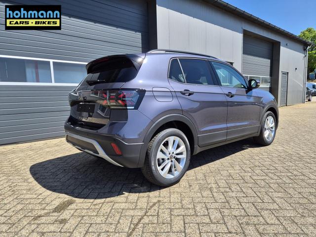 Volkswagen T-Cross 1.0 TSI 116PS DSG Life LED-Matrix-Scheinwerfer Klimaautomatik Sitzheizung PDC Rückf.Kamera 17-LM abged.Scheiben 2xKeyless DAB+ Bluetooth Touchscreen Apple CarPlay Android Auto 