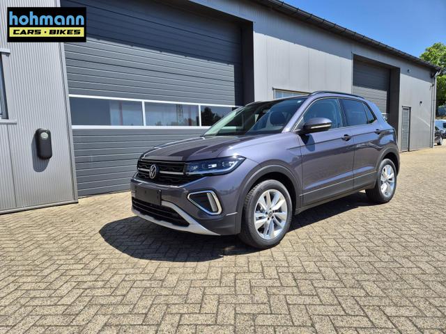 Volkswagen T-Cross 1.0 TSI 116PS DSG Life LED-Matrix-Scheinwerfer Klimaautomatik Sitzheizung PDC Rückf.Kamera 17-LM abged.Scheiben 2xKeyless DAB+ Bluetooth Touchscreen Apple CarPlay Android Auto 