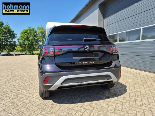 Volkswagen T-Cross 1.0 TSI 116PS DSG Life LED-Matrix-Scheinwerfer Klimaautomatik Sitzheizung PDC Rückf.Kamera 17-LM abged.Scheiben 2xKeyless DAB+ Bluetooth Touchscreen Apple CarPlay Android Auto 