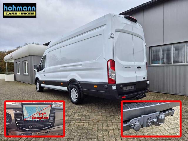 Ford Transit 350 L4H3 2.0 EcoBlue 130PS Trend Heckantrieb 3,5t 2-Sitzer AHK Sitzheizung Frontscheibe beheizb. Klimaautomatik Navi PDC v+h Bluetooth DAB Apple CarPlay Android Auto Tempomat Ganzj.Reifen 