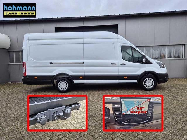 Ford Transit 350 L4H3 2.0 EcoBlue 130PS Trend Heckantrieb 3,5t 2-Sitzer AHK Sitzheizung Frontscheibe beheizb. Klimaautomatik Navi PDC v+h Bluetooth DAB Apple CarPlay Android Auto Tempomat Ganzj.Reifen 
