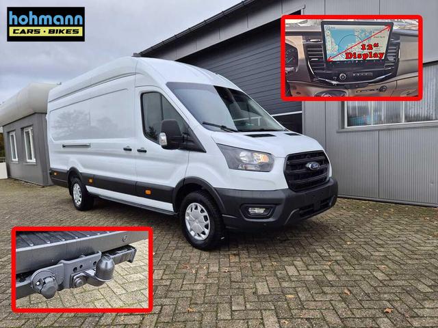 Ford Transit 350 L4H3 2.0 EcoBlue 130PS Trend Heckantrieb 3,5t 2-Sitzer AHK Sitzheizung Frontscheibe beheizb. Klimaautomatik Navi PDC v+h Bluetooth DAB Apple CarPlay Android Auto Tempomat Ganzj.Reifen 