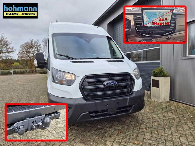 Ford Transit 350 L4H3 2.0 EcoBlue 130PS Trend Heckantrieb 3,5t 2-Sitzer AHK Sitzheizung Frontscheibe beheizb. Klimaautomatik Navi PDC v+h Bluetooth DAB Apple CarPlay Android Auto Tempomat Ganzj.Reifen 