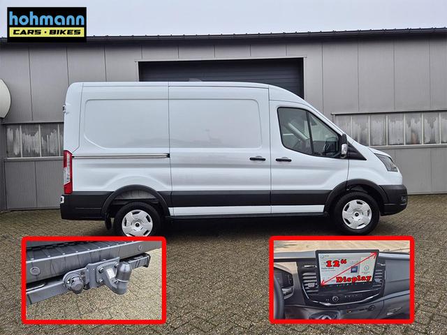 Ford Transit L2H2 2.0 EcoBlue 165PS Trend Heckantrieb 3,5t 2-Sitzer AHK Sitzheizung Lenkradheizung Frontscheibe beheizb. Klimaautomatik PDC v+h Rückf.Kamera Bluetooth DAB Apple CarPlay Android Auto Tempomat Ganzj.Reifen 