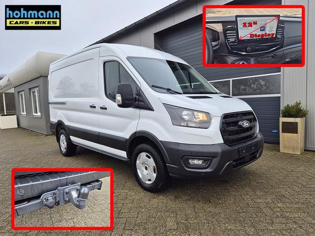 Ford Transit L2H2 2.0 EcoBlue 165PS Trend Heckantrieb 3,5t 2-Sitzer AHK Sitzheizung Lenkradheizung Frontscheibe beheizb. Klimaautomatik PDC v+h Rückf.Kamera Bluetooth DAB Apple CarPlay Android Auto Tempomat Ganzj.Reifen 