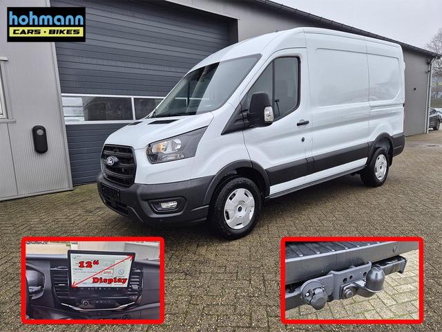 Ford Transit L2H2 2.0 EcoBlue 130PS Trend 3,5t 3-Sitzer AHK Sitzheizung Lenkradheizung Frontscheibe beheizb. Klimaautomatik Bluetooth DAB Apple CarPlay Android Auto PDC v+h Rückf.Kamera Tempomat 