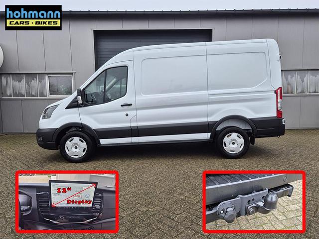 Ford Transit L2H2 2.0 EcoBlue 130PS Trend 3,5t 3-Sitzer AHK Sitzheizung Lenkradheizung Frontscheibe beheizb. Klimaautomatik Bluetooth DAB Apple CarPlay Android Auto PDC v+h Rückf.Kamera Tempomat 