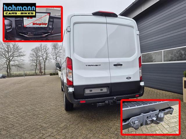 Ford Transit L2H2 2.0 EcoBlue 130PS Trend 3,5t 3-Sitzer AHK Sitzheizung Lenkradheizung Frontscheibe beheizb. Klimaautomatik Bluetooth DAB Apple CarPlay Android Auto PDC v+h Rückf.Kamera Tempomat 