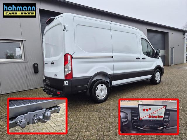 Ford Transit L2H2 2.0 EcoBlue 130PS Trend 3,5t 3-Sitzer AHK Sitzheizung Lenkradheizung Frontscheibe beheizb. Klimaautomatik Bluetooth DAB Apple CarPlay Android Auto PDC v+h Rückf.Kamera Tempomat 