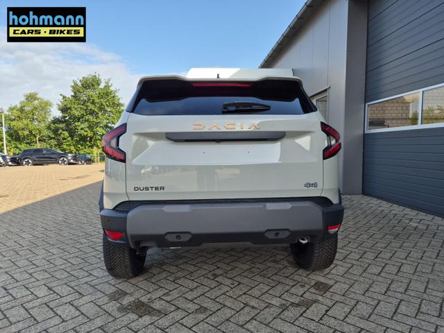 Dacia Duster Extreme 4x4 130PS 1.2 TCe 4x Kamera Lenkradheizung Sitzheizung Klimaautomatik Teil-Leder elektr.Parkbremse Bluetooth Apple Carplay Android Auto PDC v+h 2xKeyless 18-LM Ganzj.Reifen 