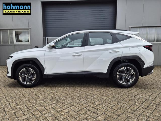 Hyundai TUCSON 1.6 T-GDI 160PS Sitzheizung Lenkradheizung Klimaautomatik Navi 12,3"-Touchscreen DAB+ wireless Apple CarPlay + Android Auto PDC v+h Rückf.Kamera 2xKeyless 17-LM 