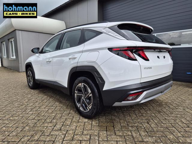 Hyundai TUCSON 1.6 T-GDI 160PS Sitzheizung Lenkradheizung Klimaautomatik Navi 12,3"-Touchscreen DAB+ wireless Apple CarPlay + Android Auto PDC v+h Rückf.Kamera 2xKeyless 17-LM 