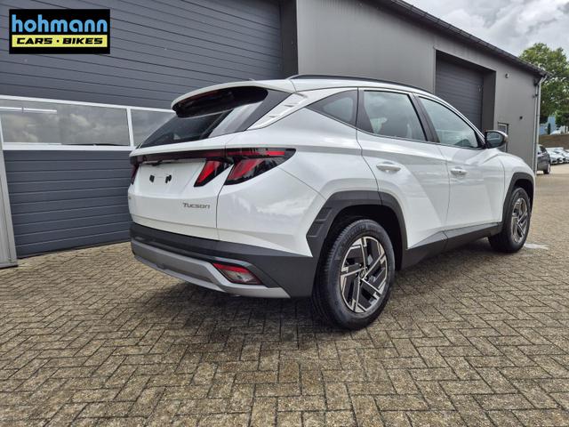 Hyundai TUCSON 1.6 T-GDI 160PS Sitzheizung Lenkradheizung Klimaautomatik Navi 12,3"-Touchscreen DAB+ wireless Apple CarPlay + Android Auto PDC v+h Rückf.Kamera 2xKeyless 17-LM 