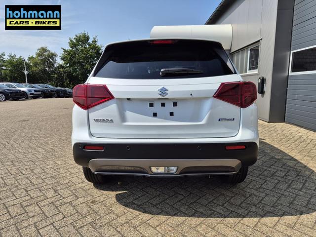 Suzuki Vitara 1.4 Boosterjet 129PS Hybrid Comfort+ Teilleder mit Alcantara Navi Klimaautomatik Sitzheizung ACC PDC v+h Rückf.Kamera Suzuki-Radio Apple CarPlay Android Auto Touchscreen 2xKeyless 17-LM 