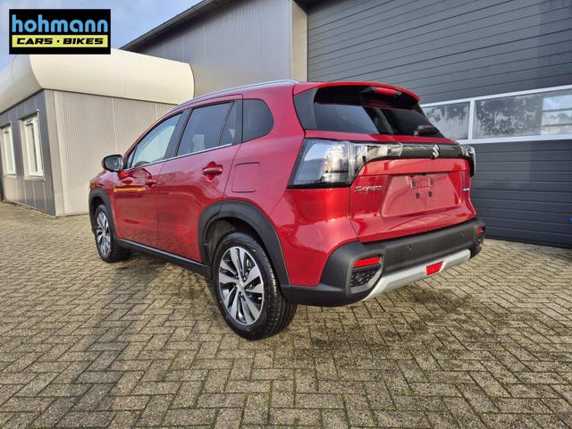 Suzuki S-Cross Comfort+ 110PS Automatik MHEV 4x4 ALLGRIP 1.4 Boosterjet Allrad Teilleder Navi Klimaautomatik Sitzheizung ACC PDC v+h 4x Kamera Suzuki-Radio Apple CarPlay Android Auto Touchscreen 2xKeyless 17-LM 