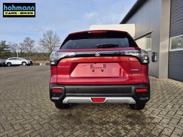 Suzuki S-Cross Comfort+ 110PS Automatik MHEV 4x4 ALLGRIP 1.4 Boosterjet Allrad Teilleder Navi Klimaautomatik Sitzheizung ACC PDC v+h 4x Kamera Suzuki-Radio Apple CarPlay Android Auto Touchscreen 2xKeyless 17-LM 