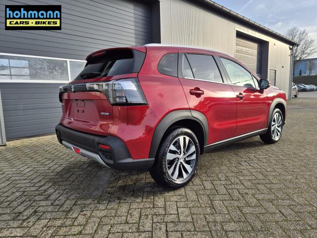 Suzuki S-Cross Comfort+ 110PS Automatik MHEV 4x4 ALLGRIP 1.4 Boosterjet Allrad Teilleder Navi Klimaautomatik Sitzheizung ACC PDC v+h 4x Kamera Suzuki-Radio Apple CarPlay Android Auto Touchscreen 2xKeyless 17-LM 